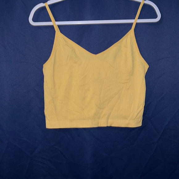 SO Tops Yellow Crop Tank Poshmark